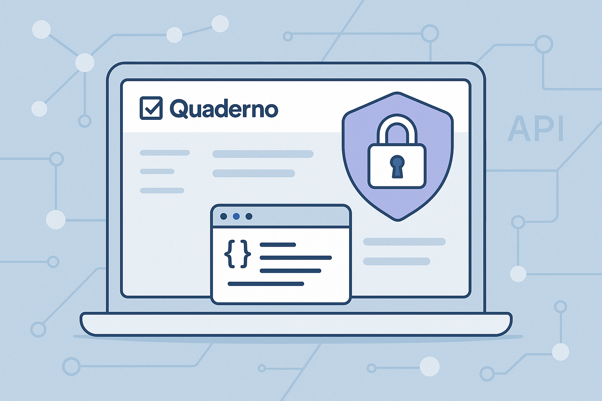 How to Generate Quaderno API Key: Complete Setup Tutorial