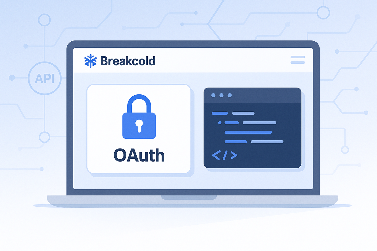 How to Generate Breakcold API Key