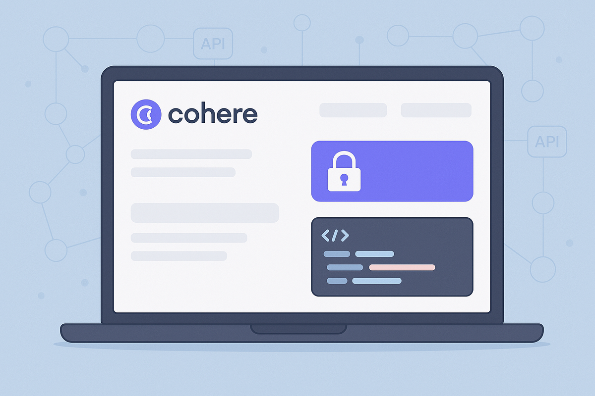 How to Generate Cohere API Key: Complete Tutorial