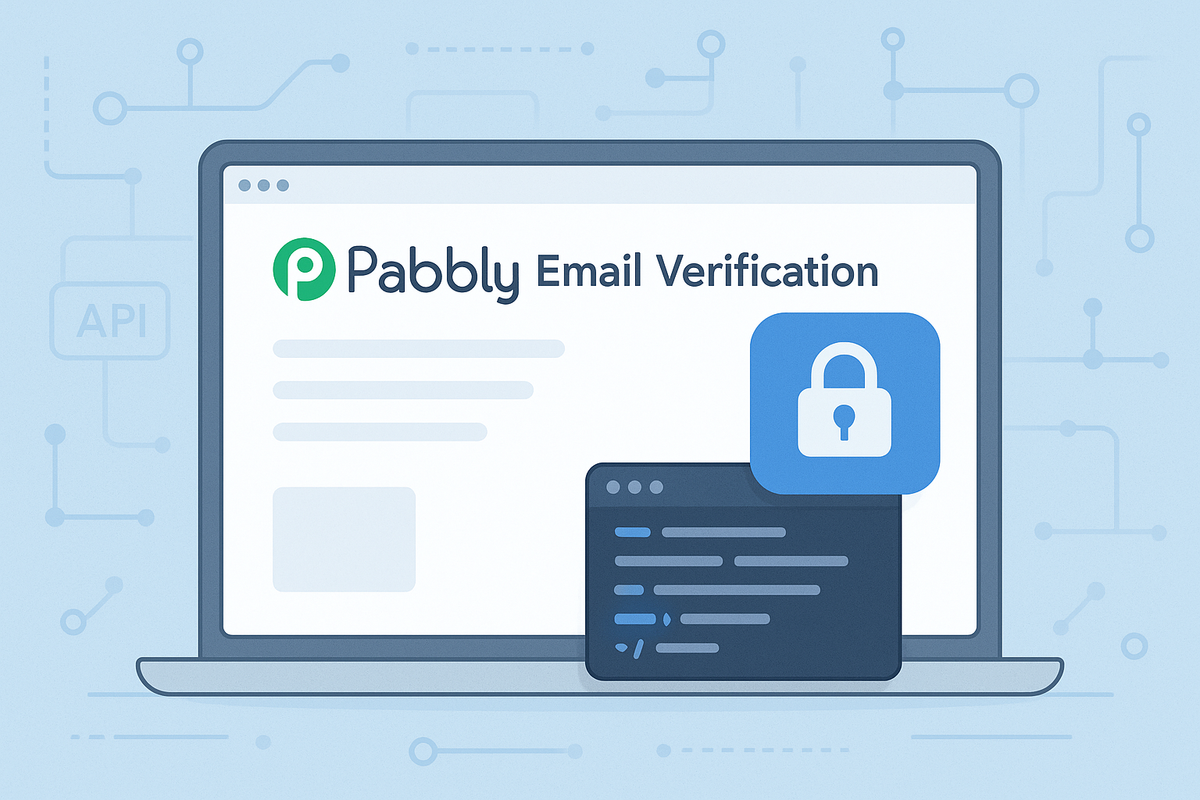 How to Generate Pabbly Email Verification API Key - Step-by-Step Tutorial