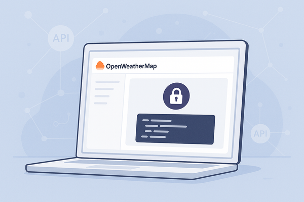 How to Generate OpenWeatherMap API Key - Step-by-Step Tutorial 2025